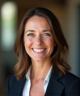 Portrait of Amy Jones, CEO of Aussie SecureVision
