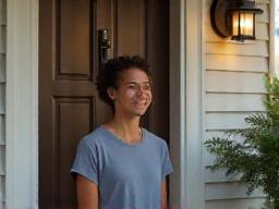 Sample footage thumbnail of doorbell camera view